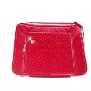 Luxe Red Velvet  Estée Lauder Makeup Bag – Holiday! 🎁